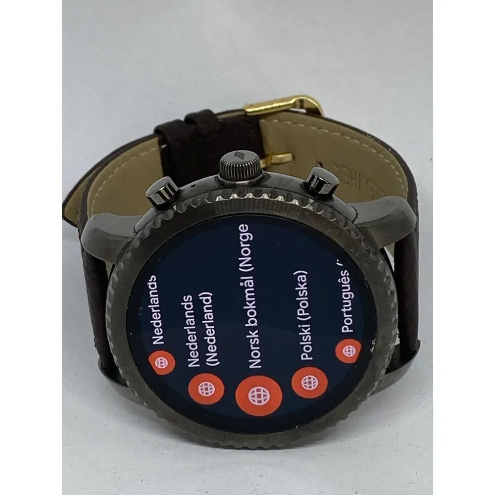 Fossil Gen 3 Authentic Genuine Smart Watch Custom Band FTW4001 LT57